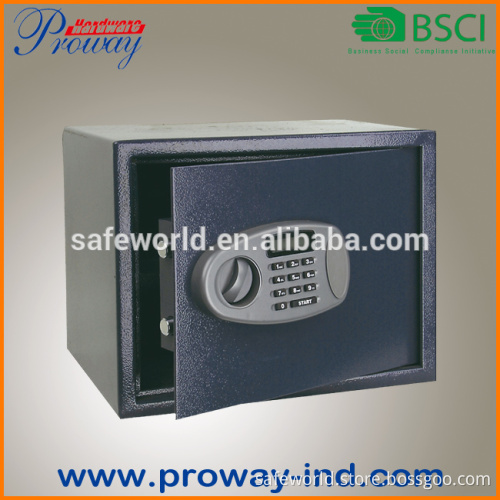 digital safe with LCD display Blue background light